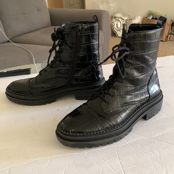 Combat Boots SIZE 6 1/2 - Picture 9 of 16
